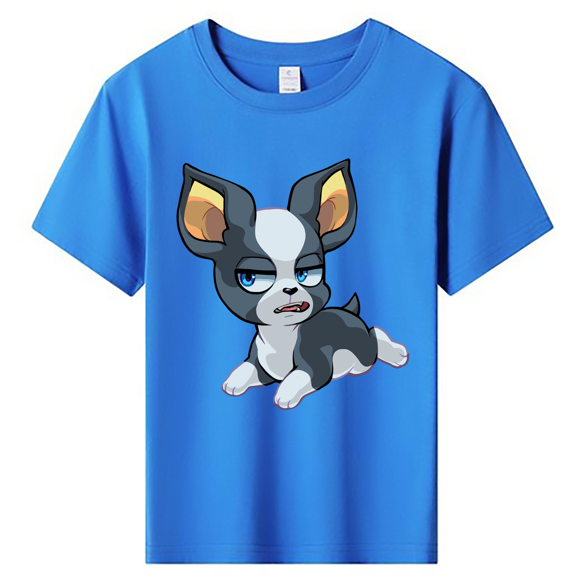 （画像用） ジョジョの奇妙な冒険 イギー JoJo's Bizarre Adventure Iggy 綿100％キッズTシャツ（フロントプリント）